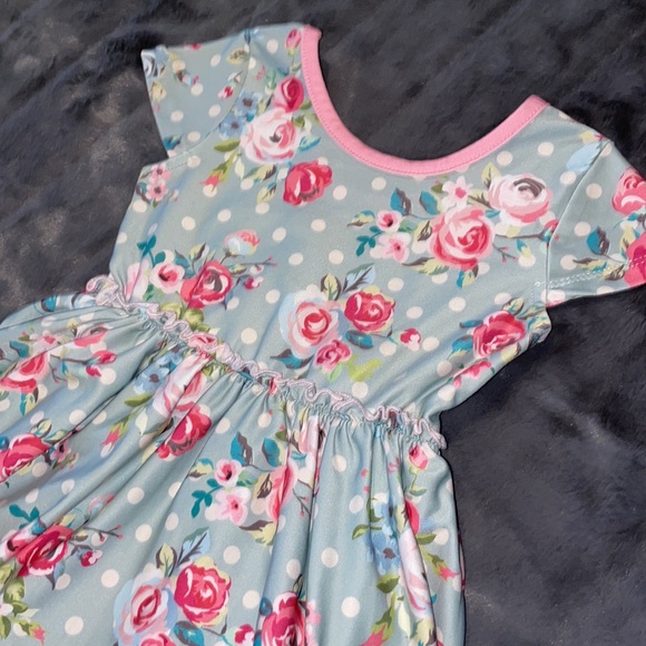 18/24 M Cheeky Plum Like New Twirl Dress w/Pockets - Picture 11 of 14